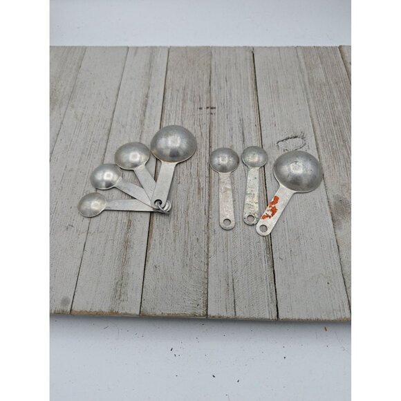 Metal Aluminum Measuring Spoons Set of 7 - Picture 4 of 6